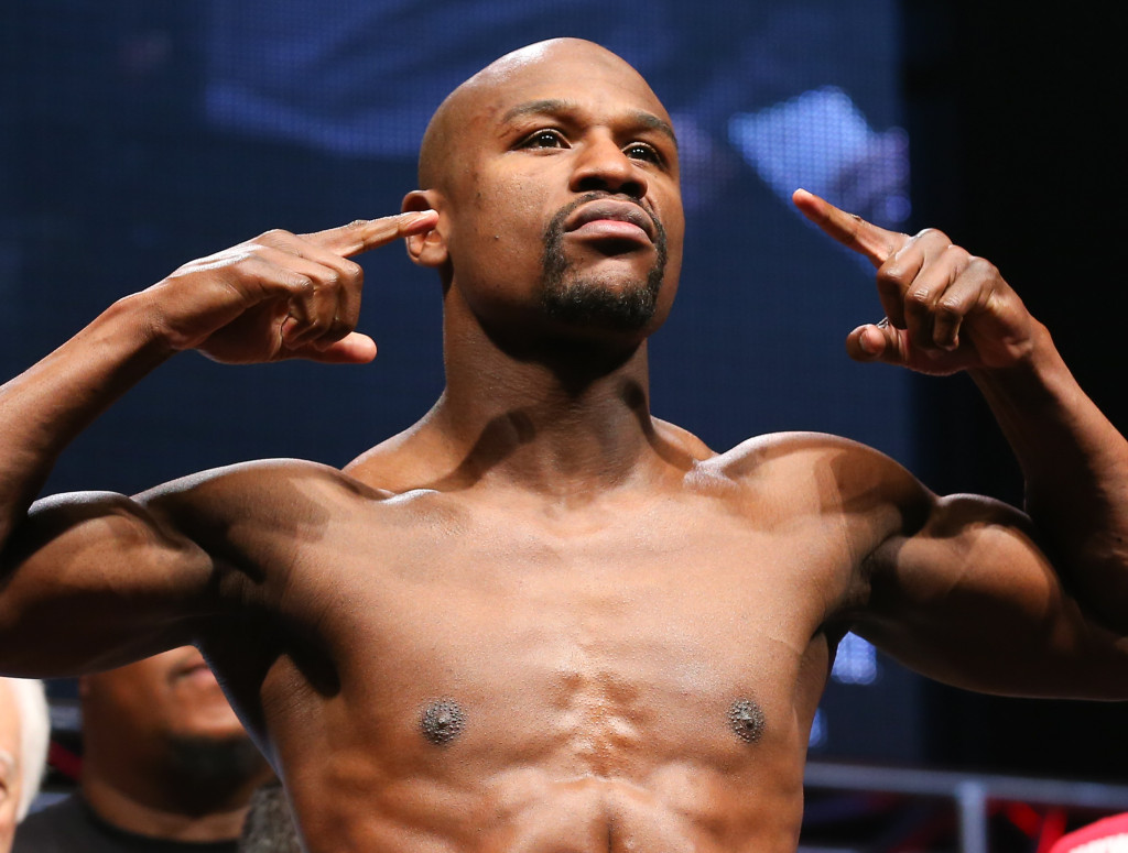 Floyd Mayweather Jr. v Marcos Maidana - Weigh-In